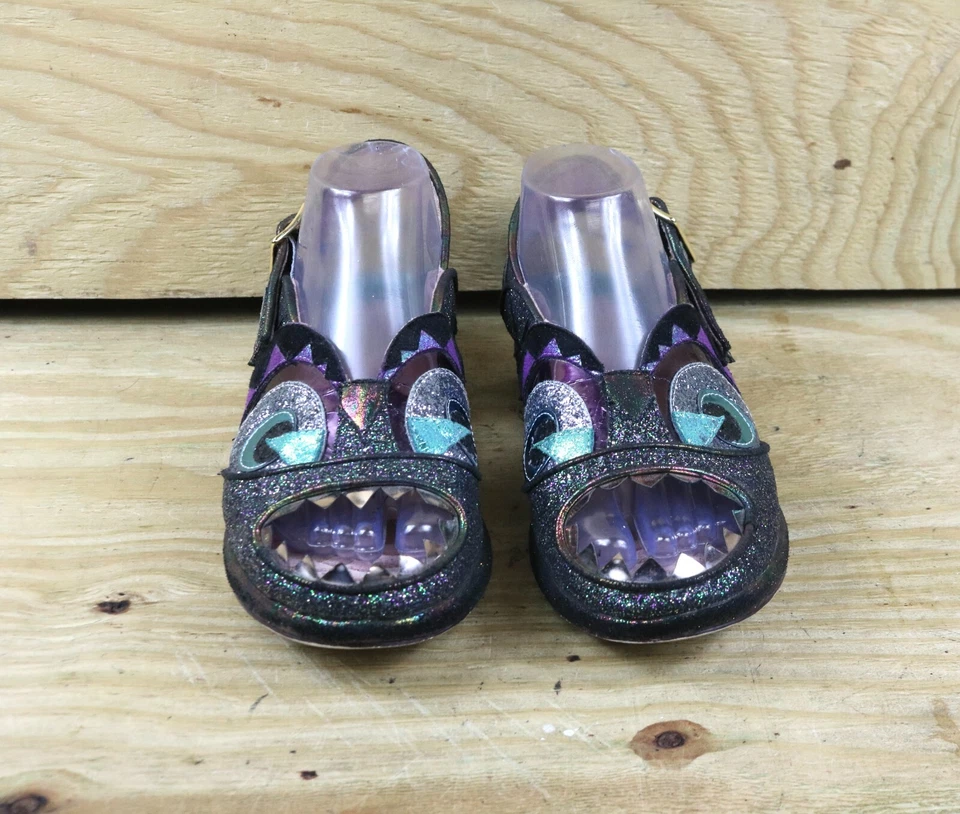 Irregular Choice Zapatos Mujer 40 Disney Lilo and Stitch Brillo Sandalias Hebilla Foto 2 de 4