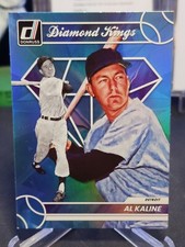 2023 Panini Donruss Baseball Al Kaline Diamond Kings Holo Carolina Blue