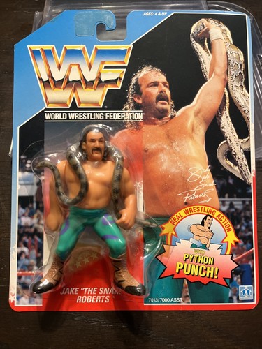 Wwf Hasbro 1990 Jake The Snake Roberts Wrestling F...