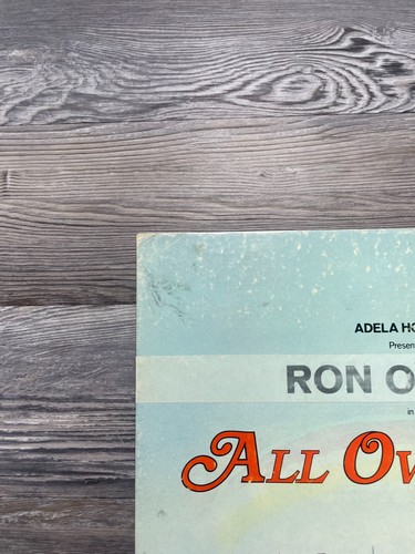 RON O'NEAL, ALL OVER TOWN, GEORGE IRVING, BROADWAY FENSTERKARTE/POSTER HOFFMAN - Bild 2 von 9