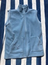 Blouson polaire sans manche femme bleu clair marque Daxon taille 42/44
