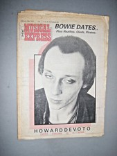 New Musical Express February 25 1978 Oversize Newsprint VG- Howard Devoto Cover