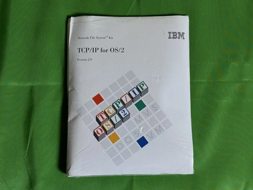 IBM TCP/IP for OS/2 Network File System Kit Version 2.0 SEALED RARE