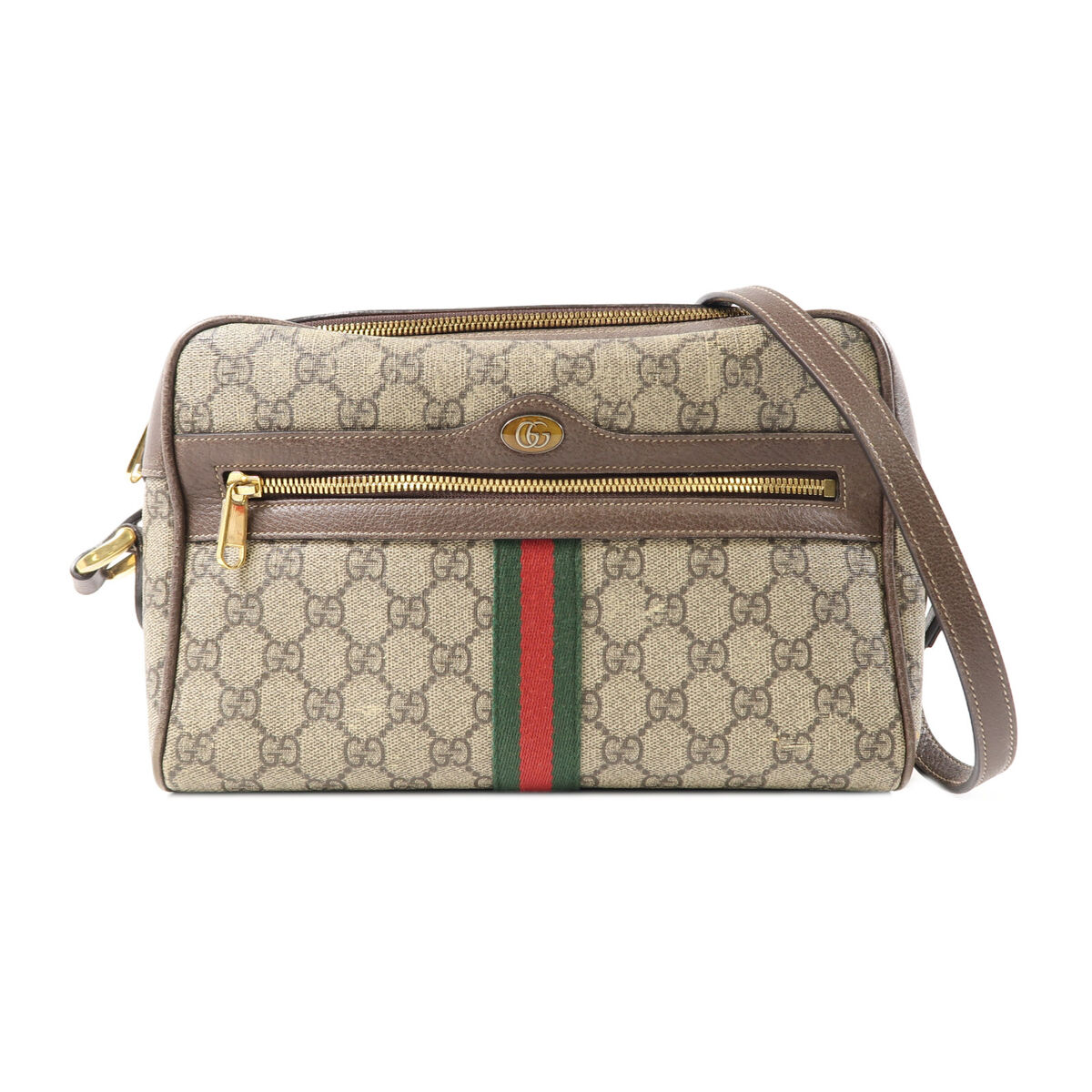 GUCCI GG GHW Shoulder Bag 517080 Coated Canvas Brown | eBay GUCCI GG GHW Shoulder Bag 517080 Coated Canvas Brown | eBay