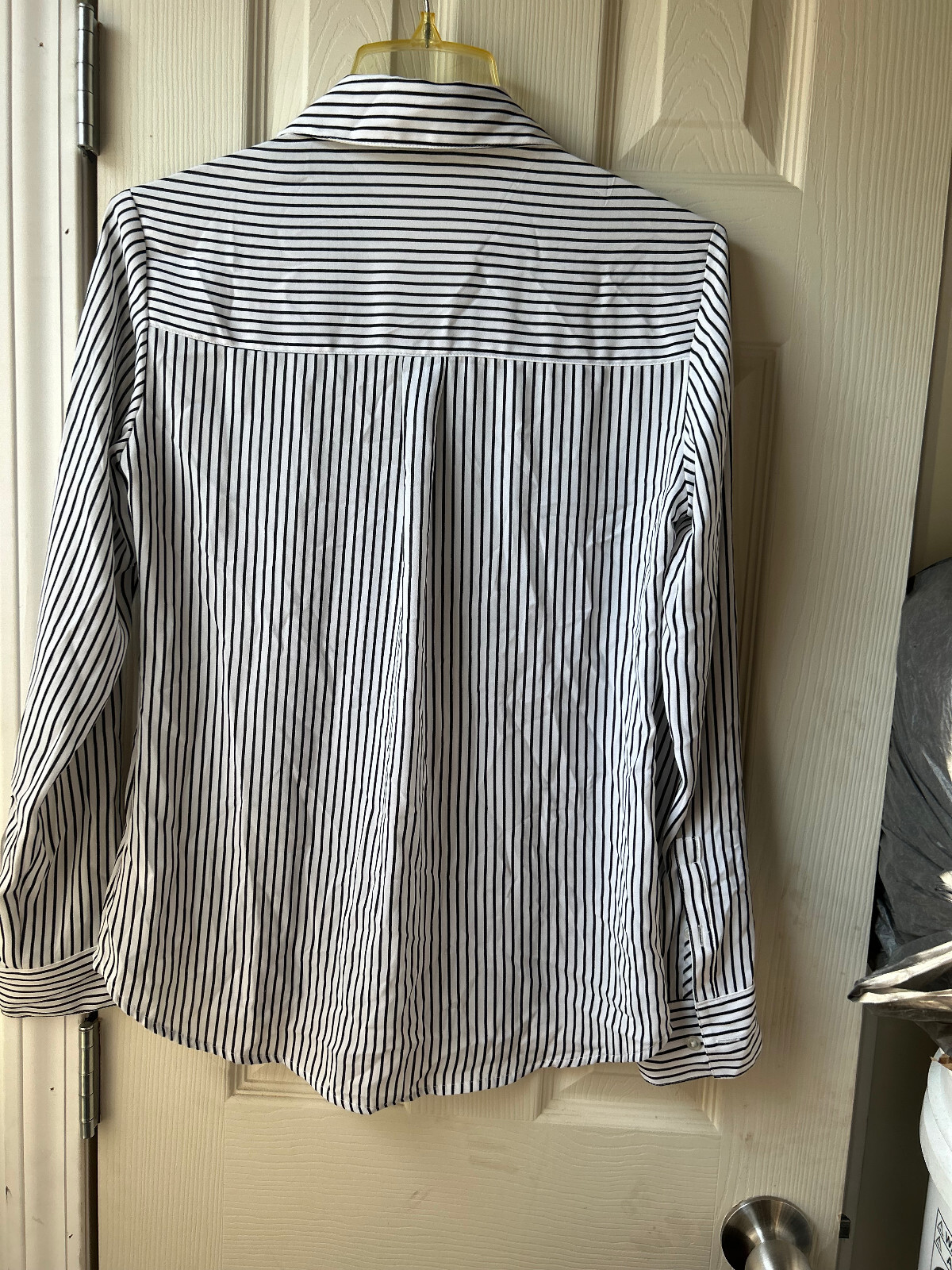 Express Top Long Sleevel Button Down Two Pocket S… - image 3