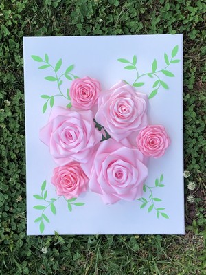 flower wall decor for nursery