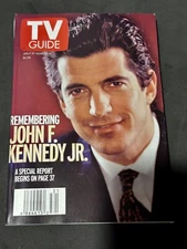 TV GUIDE - JULY 31ST 1999 - REMEMBERING JOHN F. KENNEDY JR. - COVER