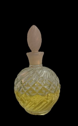 Avon Bath Oil Vintage 1980s Soft Swirls Bath Glass Decanter Skin So Soft - Picture 6 of 9