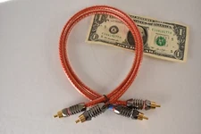 .5m  Pair RCA Straight Wire Encore II Audio Interconnect Cables