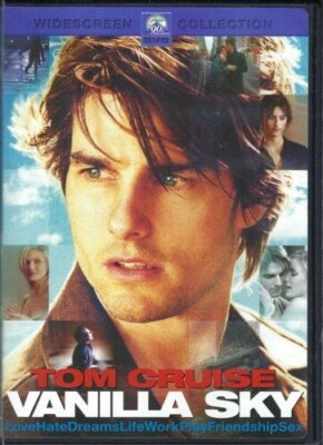 Vanilla Sky DVD ** Disc Only ** WS - VG - Tom Cruise