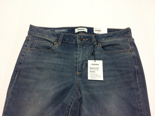 Sonoma Ankle Skinny Jeans For Women 10 