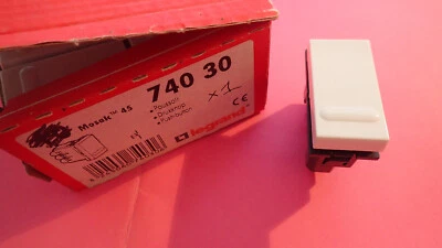 Legrand MOSAIC 74030 ou 740 30 - Poussoir ANCIEN MOSAIC 1 module - A L'UNITE