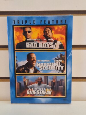 Bad Boys/National Security/Blue Streak - Triple Feature [DVD] 
