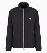 Giubbotto Uomo Armani Exchange AX Logo Moda 8NZB07 1200 Nero