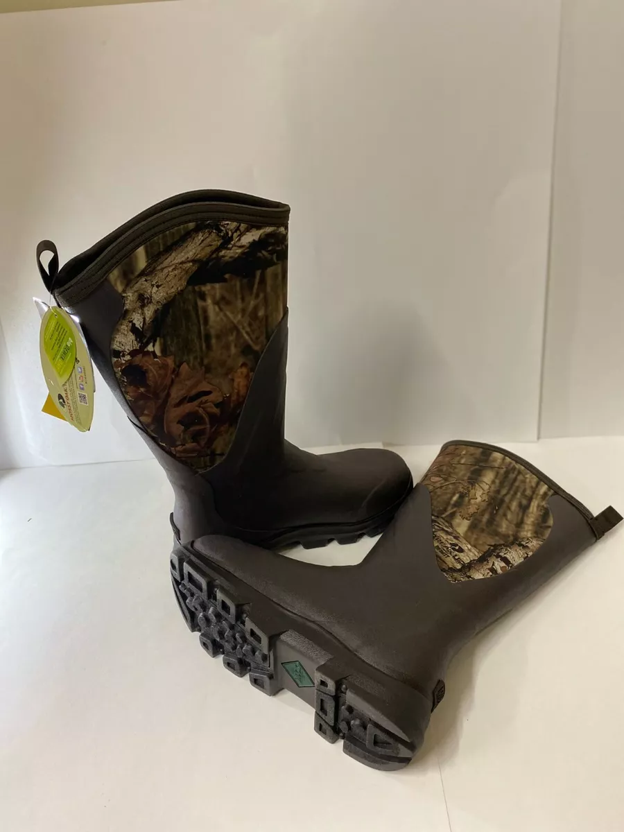 Muck Woody Grit Camo WDC INF Hunting work fishing Boots Mens Rubber