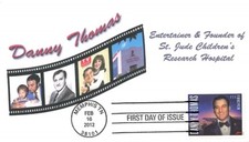 4628 DANNY THOMAS - Patricia J. Walker cachet #2 of 2 