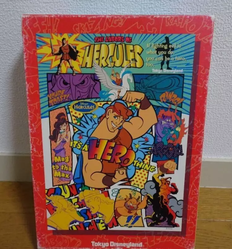 Rare Tokyo Disneyland limited 500 piece jigsaw puzzle Hercules