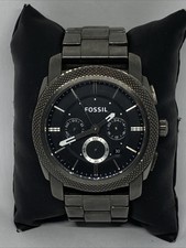 Machine Chronograph Smoke Fossil Watch 