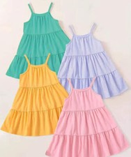 4-Piece Toddler Girls Outfits Set - Summer Dress Set