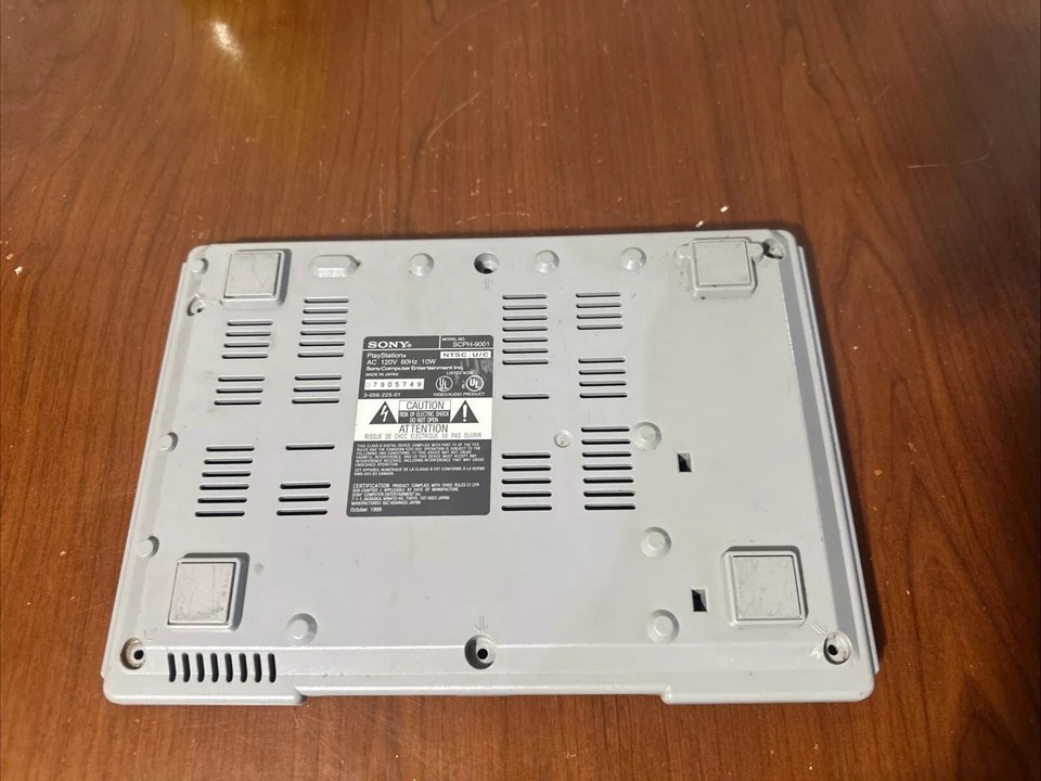 PS1 Sony SCPH 9001 Replacement Bottom Shell Housing Good Condition | eBay