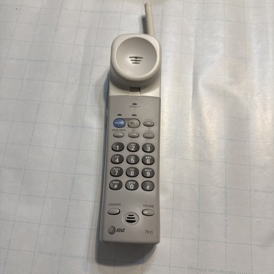 Vintage 1998 AT&T 7610 25 Channel Cordless Answering Machine