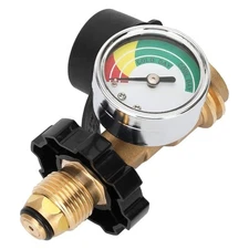 Heavy Duty Brass Propane Connection Propane Adapter Tool for QCC1 Gas Cylinders