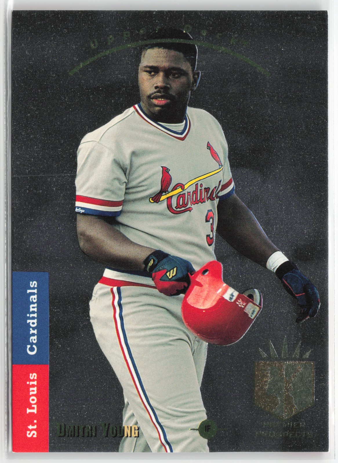 1993 SP Dmitri Young #290 St. Louis Cardinals Foil