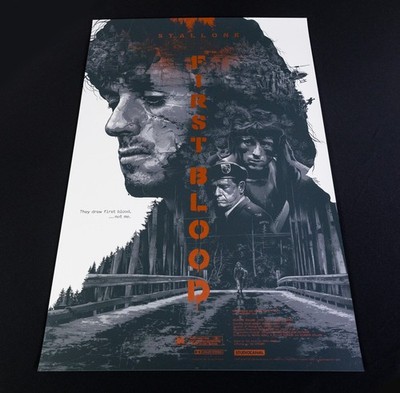 RAMBO by Grzegorz Domaradzki (Gabz) Variant Edition with CoA - Art Print Poster