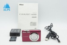 [Quasi come nuovo] Nikon COOLPIX S4000 12,0 megapixel fotocamera digitale compatta rosso rubino #260319j