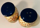 Palmedia Spring Flowers Salt Pepper Shakers Polish Pottery Stoneware Multi-Color — photo 3