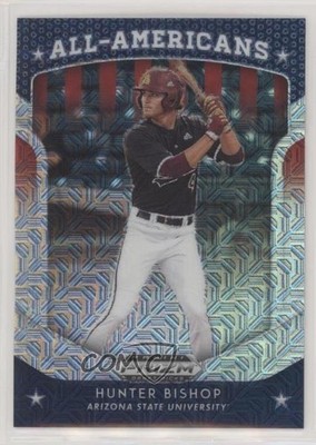 2019 Panini Prizm Draft Picks All-Americans Mojo /49 Hunter Bishop #66 0w7