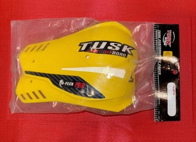 Tusk D-Flex Pro Replacement Plastic Handguard Shields Yellow