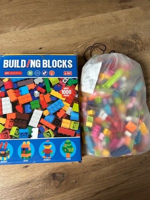 Bauset bricks bausteine 1000 Teile Steine Zubehör neu ovp unbespielt