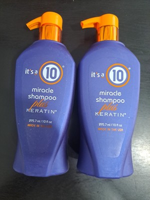It's a 10 Miracle Shampoo Plus Keratin Set 2 10oz Bottles Its a 10
