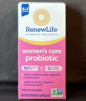Renew Life Ultimate Flora Women's Vaginal Probiotic - 30 Capsules / EXP: 03/2026