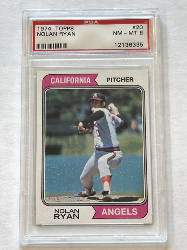 1974 Topps Nolan Ryan #20 PSA 8 NM-MINT
