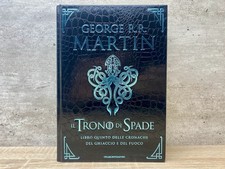 Il Trono di Spade Libro Quinto Prima edizione 2015 Deluxe Pelle Drago Mondadori