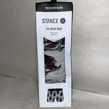 Size S- Stance Gray Slicer Polyester Blend Boxer Brief With Defects