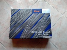 ✅ROCO 42010 - Set Binari Roco Line con massicciata