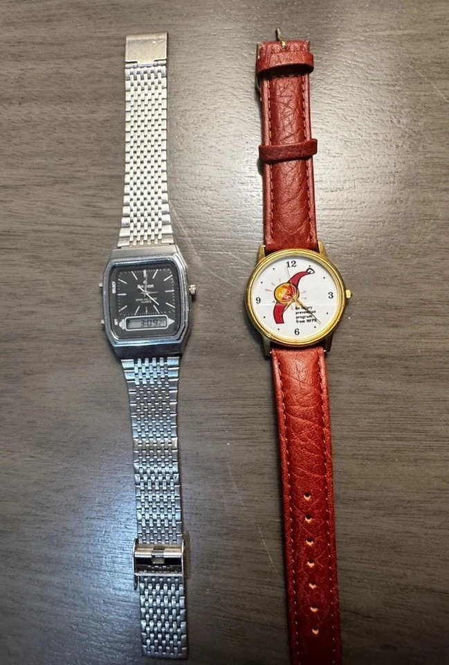 Reloj Digital Imagen Vintage California & Armitron - 1 Funciona, 1 Necesita Reparación Foto 2 de 4