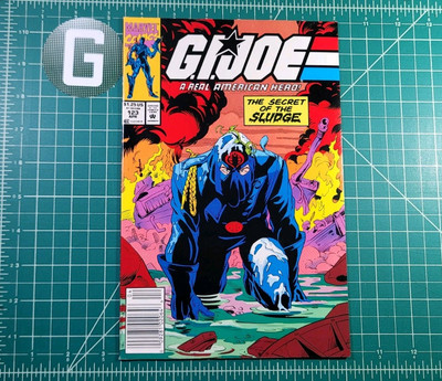 GI Joe Real American Hero #123 (1992) Marvel Hama Wildman Cobra Commander VF/NM