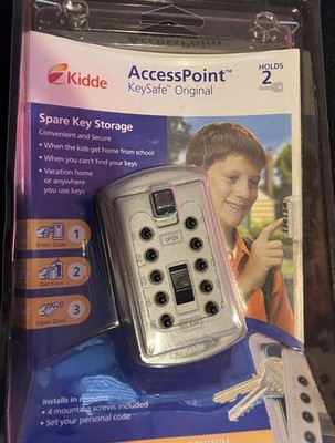 Kidde  Access Point KeySafe Pushbutton Slimline combination KeyBox