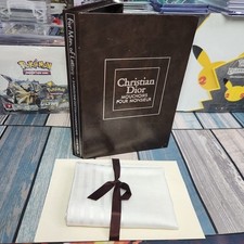 Christian Dior Monsieur Handkerchief Cotton White In Hard Box Never Used 17x18