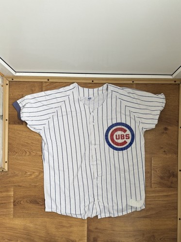Majestic Russell Chicago Cubs MLB Baseball Jersey White Adult Men’s L - Picture 1 of 6