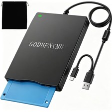 External 1.44MB USB C Floppy Disk Drive Reade...