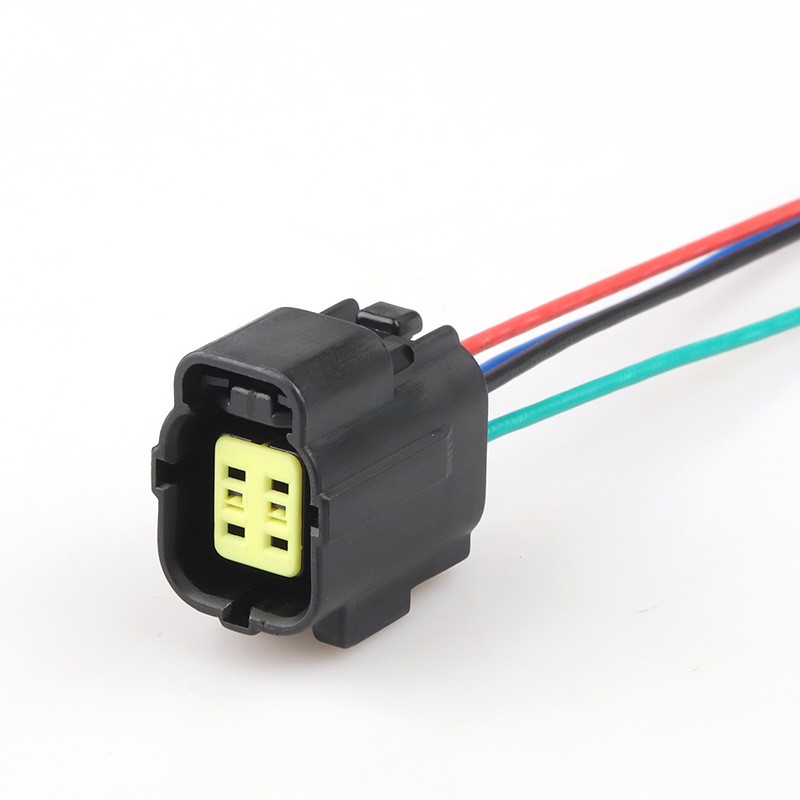 Car Wire Connector Sealed Square Plug Assembled 4/6/8/10/12/16 Pin Waterproof