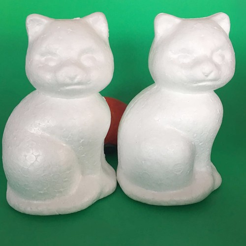 6pcs Creative Cat Model DIY White Kids Educational children cat - Picture 7 of 11