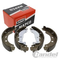 Mapco Bremsbacken Satz Hinten Passend FüR Smart Cabrio CITY-COUPE Crossblade FOR
