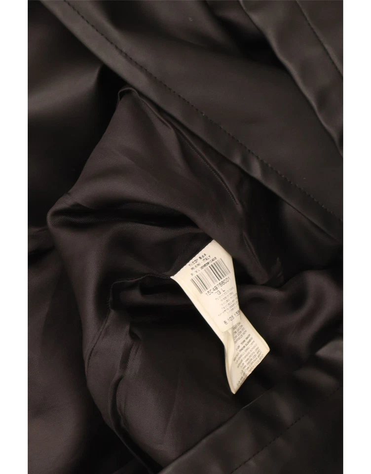 Chaqueta de cuero sintético para mujer TERRANOVA UK 16 grande negra PVC BL03 Foto 3 de 3