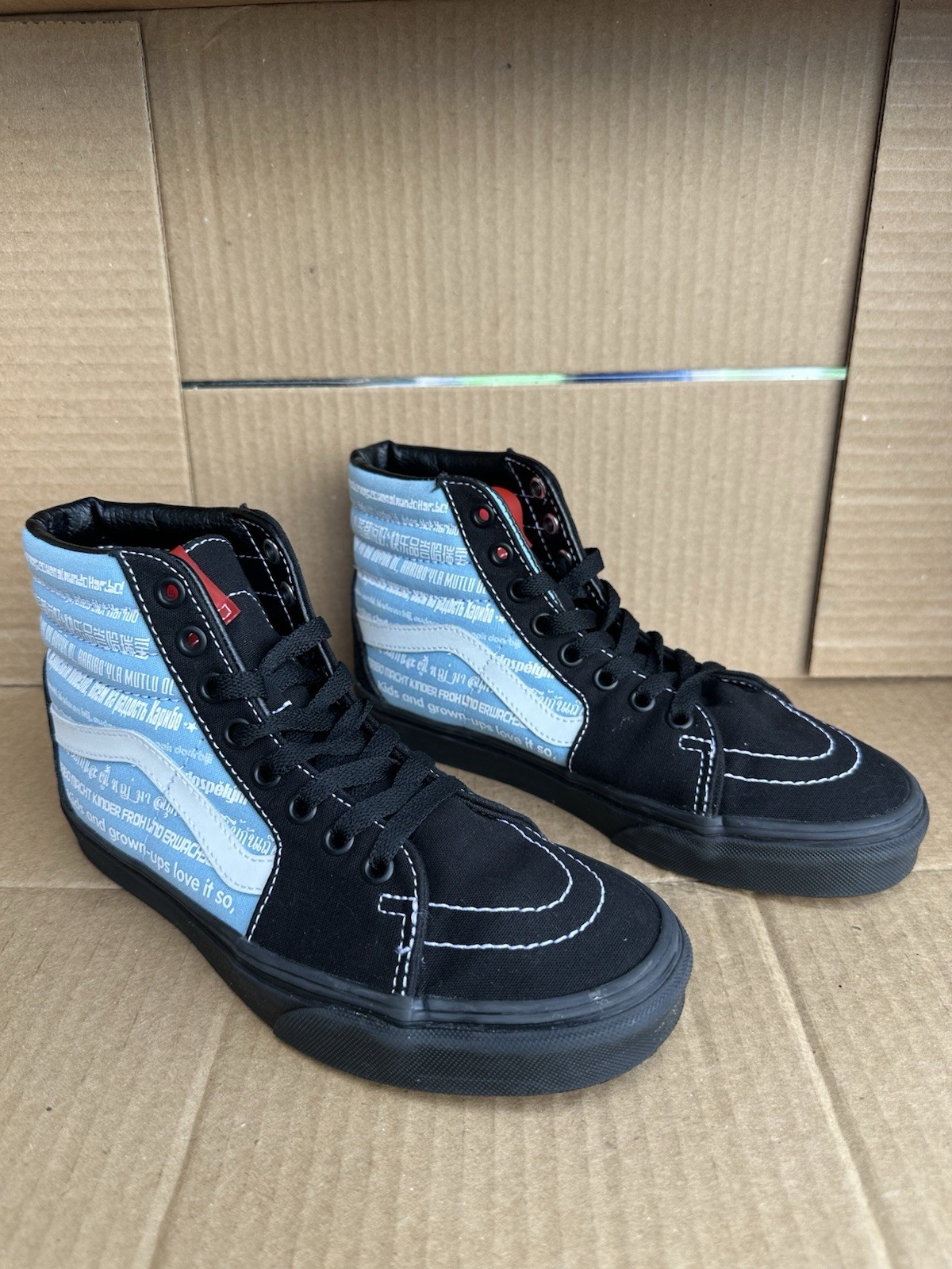 VANS x Haribo Sk8-Hi  Catchphrase Print Limited-Edition 2023 Men's 6/Womens 7.5